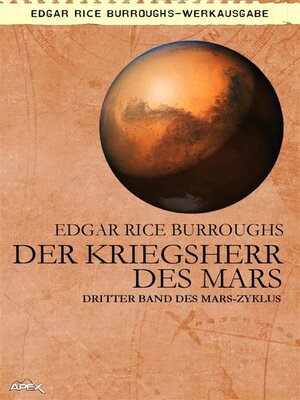 cover image of DER KRIEGSHERR DES MARS